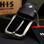 Premium Canvas Men's Belt | Men's Army Canvas Belt by HIS BW202