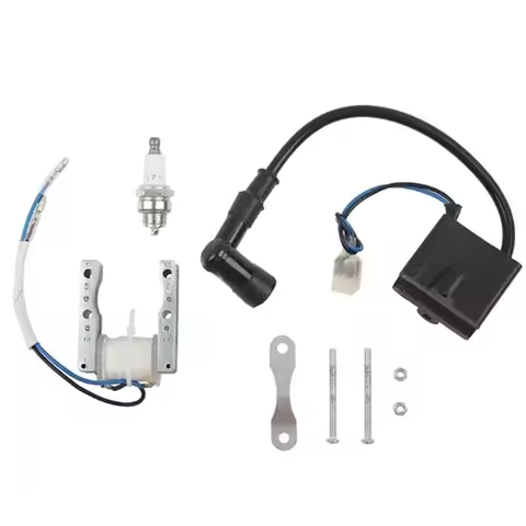 CDI Ignition Coil Stator Kit High-Voltage Pack For Motorcycle Engine 2 Stroke 49Cc 66Cc 80Cc Motor B