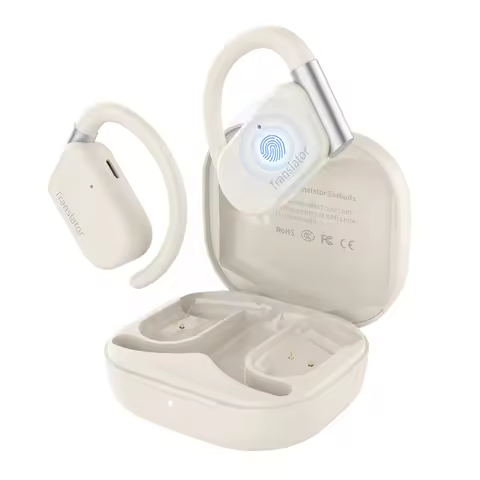 Wooask-M9 Translator Earbuds,OWS Two-Way Real Time Translator Headset ,Online 144 Languages with 11 