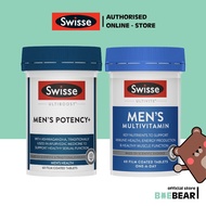 Swisse Men's Charisma Pack | Swisse Men's Potency+ 60s | Swisse Men Multivitamin 60s [Baebear.sg]