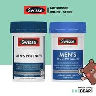 [Swisse Combo] Swisse Men's Charisma Pack | Swisse Men's Potency+ 60s | Swisse Men Multivitamin 60s 