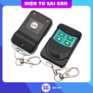 Remote 4 channels fixed code using IC EV1527 frequency 315 Mhz - 433 Mhz