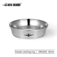 MHW-3BOMBER Espresso Coffee Dosing Funnel Compatible 58mm Portafilter Stainless Steel Coffee Dosing 