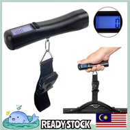READY STOCK🇲🇾行李秤机场手提秤便携称电子称旅行秤钓鱼秤箱包秤迷你秤40kg