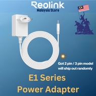 Reolink Original Power Adapter For Reolink E1 / E1 Pro 5V/1A & E1 Zoom 5V/2A Camera (Bulk Pack) Lumu