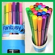 [READY STOCK] Fantasy Colour Pen Water-Based Ink *24 Colour*