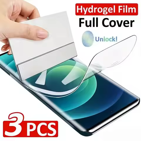 3Pcs HD Hydrogel Film For Xiaomi Redmi A1 A2 Plus A3 A7 Pro A5 Anti-scratch Screen Protector