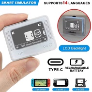 2-1Pcs For Amiibo NFC Pixl Simulator Pixl Emulator - Chargeable Bluetooth Intelligent Simulator - Fo
