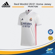 Adidas เสื้อฟุตบอล เสื้อกีฬา เสื้อคอกลม ผู้ชาย Mens Real Madrid 20/21 Home Jersey Football Shirt FM4735 [ลิขสิทธิ์แท้] (2800)