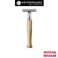 Edwin Jagger - Diffusion 72 Range - Imitation Light Horn & Chrome Double Edge Safety Razor