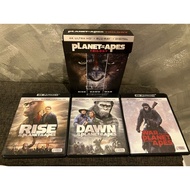 Planet of the Apes 4K Trilogy