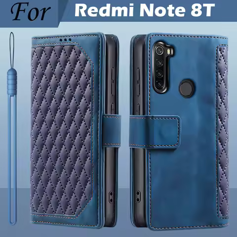 For Xiaomi Redmi Note 8T Case Wallet Magentic Silicone Case For Redmi Note 8T Case 8 T Fundas Coque