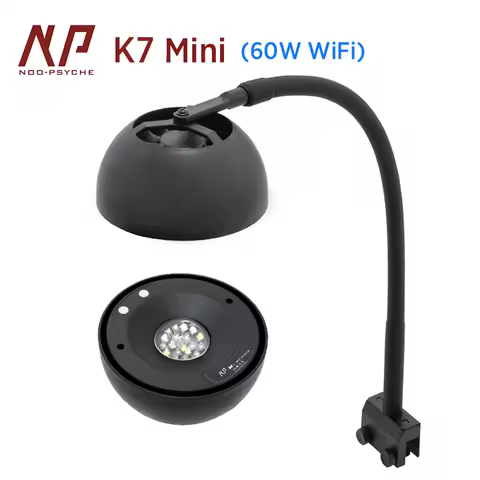 Noopsyche NP K7 Mini 60W WiFi APP Control Saltwater Marine LED Aquarium Light for Nano Coral Reef Ta