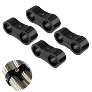 4PCS Aluminum Alloy Oil Pipe Hose Separator Connector AN4 AN6 AN8 AN10 Fuel Fuel Hose Line 4.21
