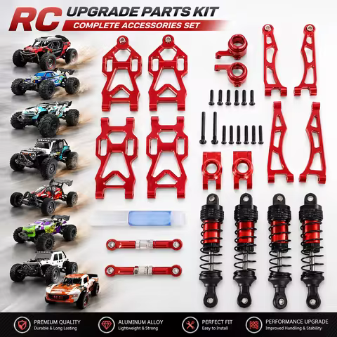 Aluminum Alloy Parts For SCY 16201,16101,02,03 Pro,SG116 Pro,SG116 MAX,Q130 Q170 Etc RC Cars Upgrade