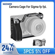 NEEWER Cage for fp/fp L, Metal Camera Cage 1/4" & 3/8" Threads, Arca Quick Release Plate Silicone Gr