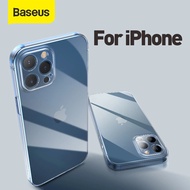 🥇✅SG READY STOCK✅Baseus High Transparent Case For iPhone 15 Pro Max/14/13/12 /11/Xs Max / Xr/ Xs / X/ 8 /7 Soft Silicone TPU Ultra Thin Soft Protective Phone Case