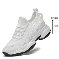 Halloween Sneakers Men Elevator Shoes For Men Casual Insole 10cm 8cm 6cm Optiomal Heels Height Incre