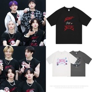 Special StrayKids ATE Album Support Goods Chk Boom Same Style Clothing Short Sleeve T-Shirt s-5xl