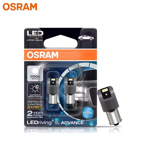 OSRAM Upgrade LED Signal Light S25 P21W PY21W P21/5W LEDriving SL Advance 1156 1157 LED Car Fog Bulb