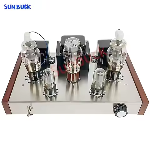 Sunbuck Class A 6n8p push fu25 tube amplifier kit DIY Vacuum Tube Amplifier Superior to fu19