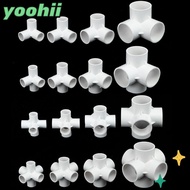 YOOHIMY Pipe Connector 20mm 25mm 32mm 50mm Garden Irrigation Stereoscopic Connector