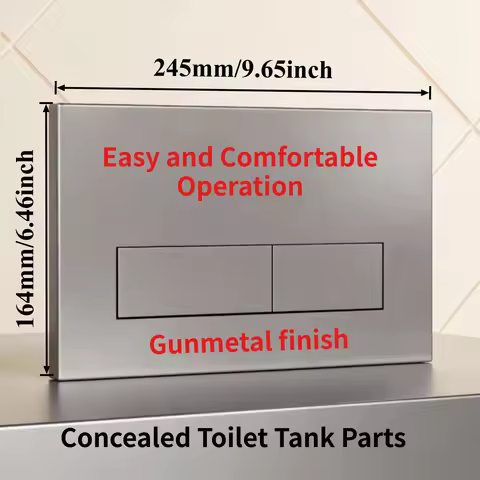Dual Flush Button Plate concealed toilet cistern panel Compatible with Geberit Sigma 01 20 30 UP320 