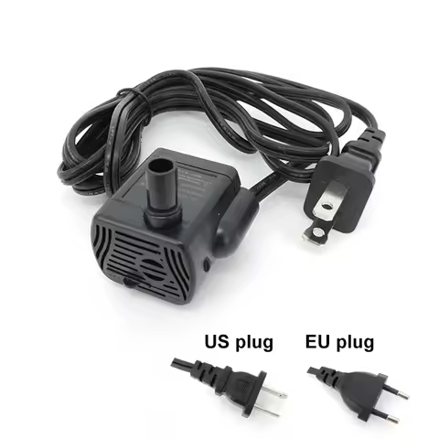 Ultra quiet 3W AC 220V 110V Water Pump Flow Rate Waterproof Brushless Mini Water Filter Fish Tank Fo