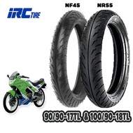 ยางหลังมอเตอร์ไซค์KR150ขนาด 90/90-17 & 100/90-18 ยี่ห้อIRrcNF45NR55