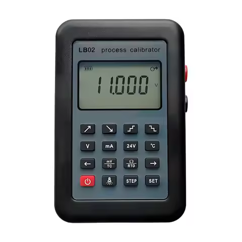 New LB02 Process Calibrator 110mV Loop 4-20mA 0-10V Signal Generator Thermocouple K J S T RTD PT100 