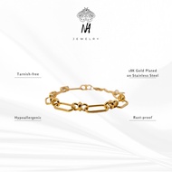 najewelry MEDIUM PAPERCLIP LOOP BRACELET