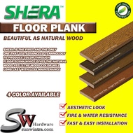 SW SHERA FLOOR PLANK /PAPAN LANTAI (STRAIGHT GRAIN & CASSIA) 2.5CM X 15CM X 300CM