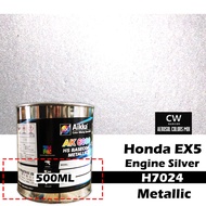 Honda EX5 Engine Cover Silver 2K Paint H7024 CW Aikka Paint For Spray Gun 0.5Lite / 1Liter DIY Aeros