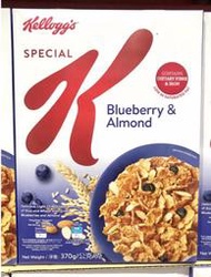 Costco好市多 Kellogg’s Special K 家樂氏 藍莓杏仁麥米片370g x2入