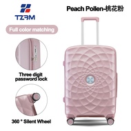 TZJM 24 inches NEW PP LUGGAGE  Signature Hana  Luggage Bag Unbreakable Polypropylene TSA PP Luggage 