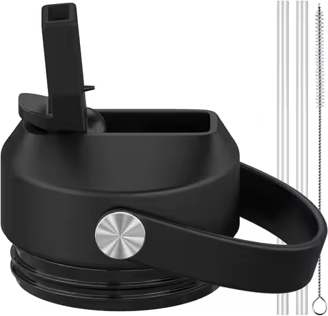 CHEETAH Straw Lid for Yeti Rambler Water Bottle 18 oz,26 oz,36 oz,46 oz,12 oz,64 oz,Straw Cap,Straws