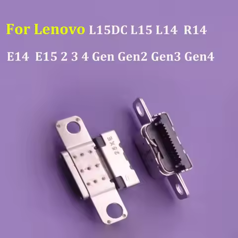 1-20Pcs Type C DC Laptop For Lenovo L15DC L15 L14 R14 E14 E15 2 3 4 Gen Gen2 Gen3 Gen4 USB Charger C