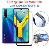 Genuine OG Purple Vivo Y20 / Y20i / Y20s / Y12s / Y12a Full Screen Tempered Glass (F40)