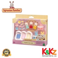 Sylvanian Families Triplets Care Set / ซิลวาเนียน แฟมิลี่ ชุดดูแลแฝดสามชอคโกแลตแรบบิท