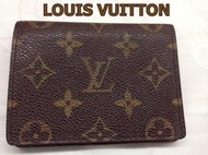 Louis Vuitton 路易威登 LV 雙折翻頁名片夾 多功能證件+信用卡+傳統花紋 (暫保留!請勿直接下標)