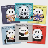 《熊貓先生：好禮貌+好習慣養成》繪本套書(6冊)Mr Panda! 6-book set