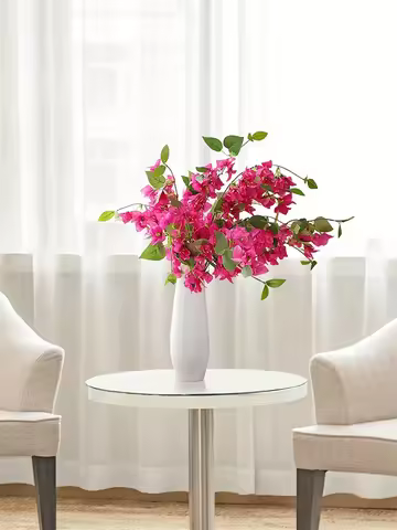 Artificial Silk Fake Flower Bougainvillea Garden Engineering Landscaping Plants Garland Flower Outdo