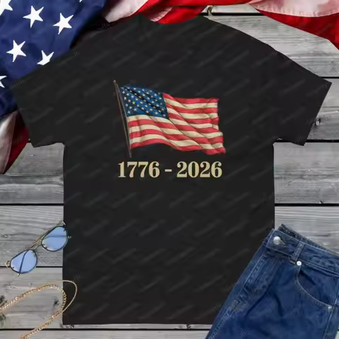 1776 - 2026 America 250th Anniversary T Shirt United States July 4th Patriotic Independence 250 Cele