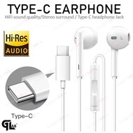 【HIGH QUALITY】Earphone Type C Earphone Gaming Earphones Type C Earfone Gaming Earphone With Mic Wire