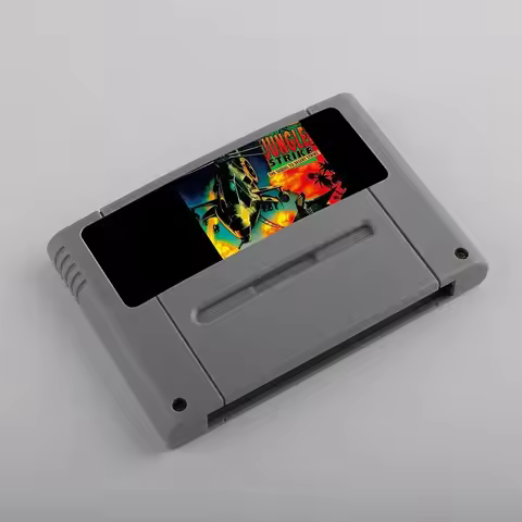 Jungle Strike Link 017 for SNES Card 19 Kinds 16-Bit Game Cartridge USA/EUR Video Game Console Games
