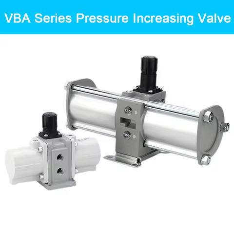 SMC Type VBA Series Pressure Increasing Valve Pneumatic Air/Gas Pressurizer VBA10A-02/VBA20A-03/VBA4