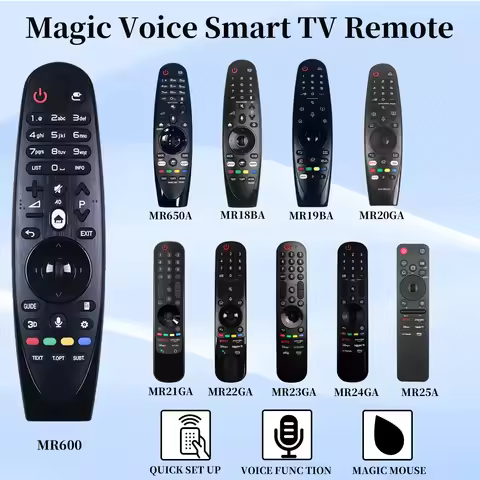 New Replacement Voice Magic Remote Control for L Smart 2016-25 TV with Voice and Pointer Function AN