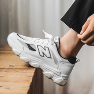 New Balance N-Shaped Shoes Four Seasons Couple Sports Running Shoes Low-Top Shoes Jogging Shoes Old Shoes Men's Shoes Women's Shoes Heightening Thick-Soled White Shoes Retro Couple Casual Shoes
