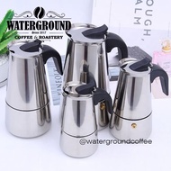 Mokapot Stainless Steel Manual Espresso Coffee Maker