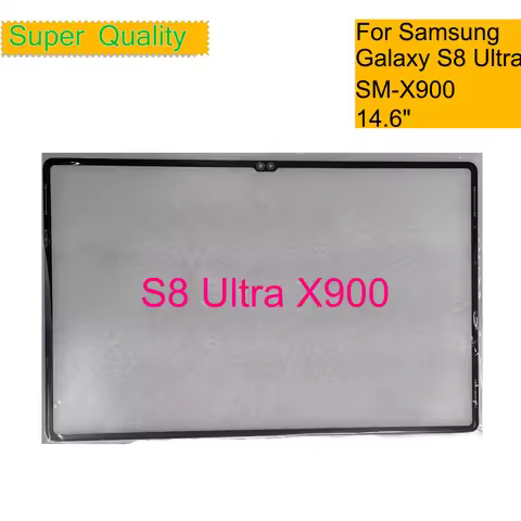 5Pcs/Lot For Samsung Galaxy Tab S8 Ultra X900 X906 Touch Screen Panel Tablet Front Outer LCD Glass L